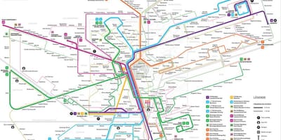 Térkép Luxembourg metro