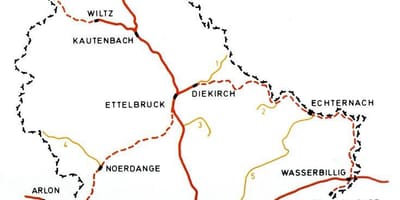 Térkép Luxembourg vasútállomás