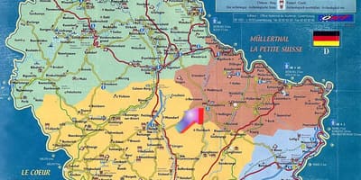 Térkép Luxemburg-idegenforgalmi térkép-látnivalók