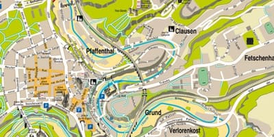 Térkép Luxemburg utca